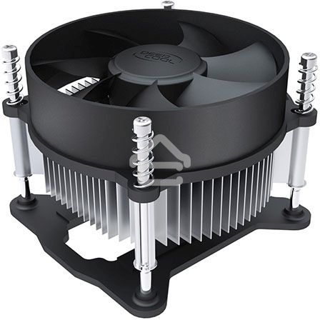Кулер для процессора DEEPCOOL CK-11508 PWM черный, 92 мм, алюминий, 2200 об/мин, 30.1 дБ, 4 pin, 65 Вт, 70 мм