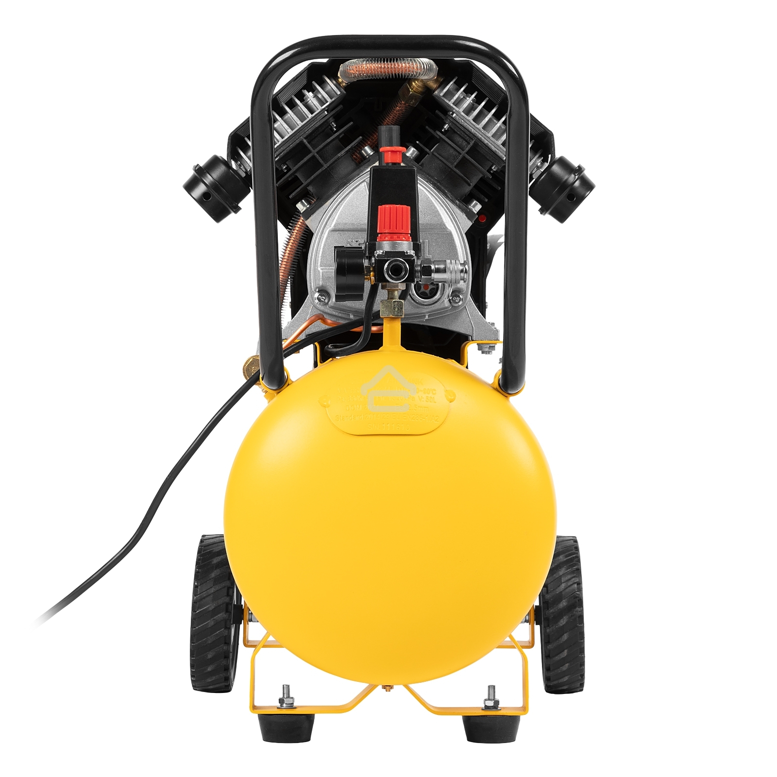 Компрессор воздушный DKV2200/50,Х-PRO 2,2 кВт, 400 л/мин, 50 л Denzel