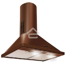 Вытяжка каминная Gefest ВО 1502 К17 коричневый, 50 см, 600 куб. м/ч, 81 дБ