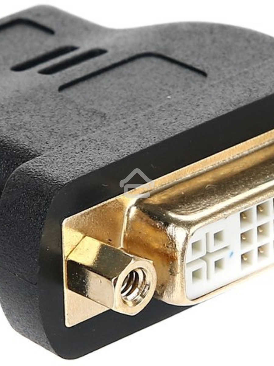 Переходник HDMI/DVI-D 19M/25F VCOM позолоченные контакты, VAD7819