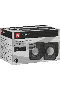 Акустическая 2.0 система Defender #1 SPK 22 черный, 5 Вт, питание от USB