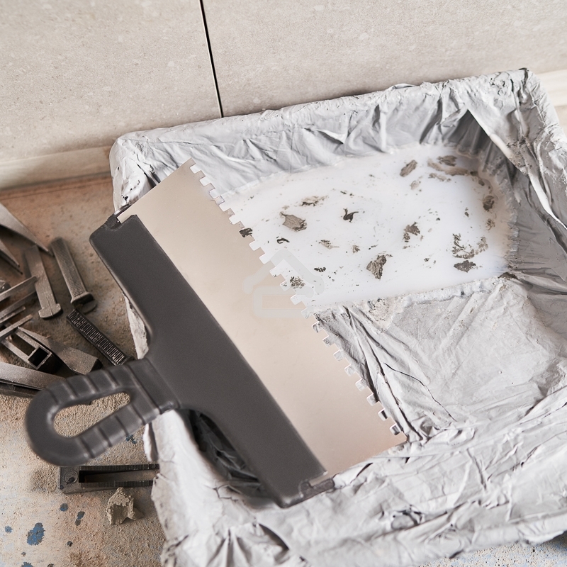 Шпатель фасадный Rexant 250 мм зуб 6х6 нержавеющая сталь, пластмассовая ручка 89-0222