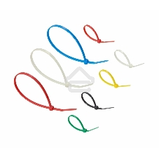 Набор хомутов-стяжек нейлоновых Rexant 100, 200 мм, цветные, НХ-2, тубус 300 шт.