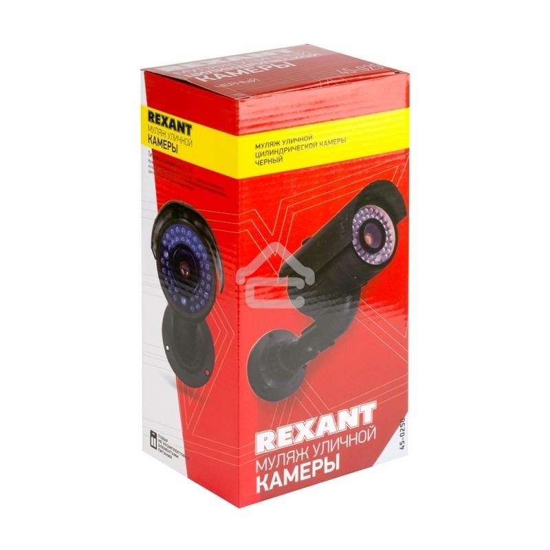 Муляж камеры Rexant уличный, цилиндрический, черный