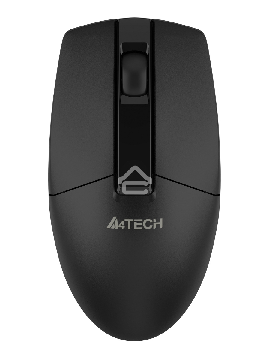 Мышь беспроводная A4Tech G3-330N черный, 1200 dpi, радиоканал, USB, кнопки - 3
