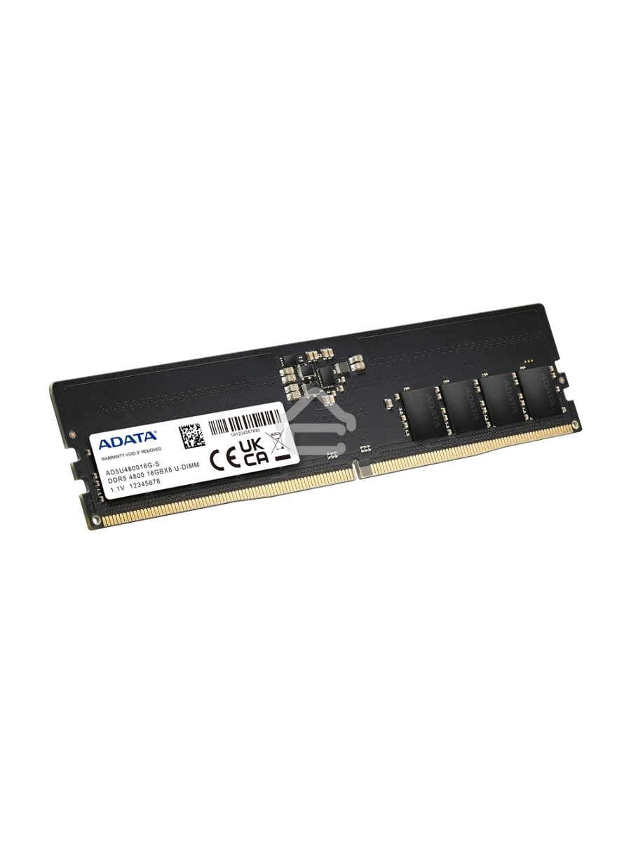 Оперативная память ADATA, DDR5, 16Gb (1x16Gb), 4800MHz, CL40, UDIMM
