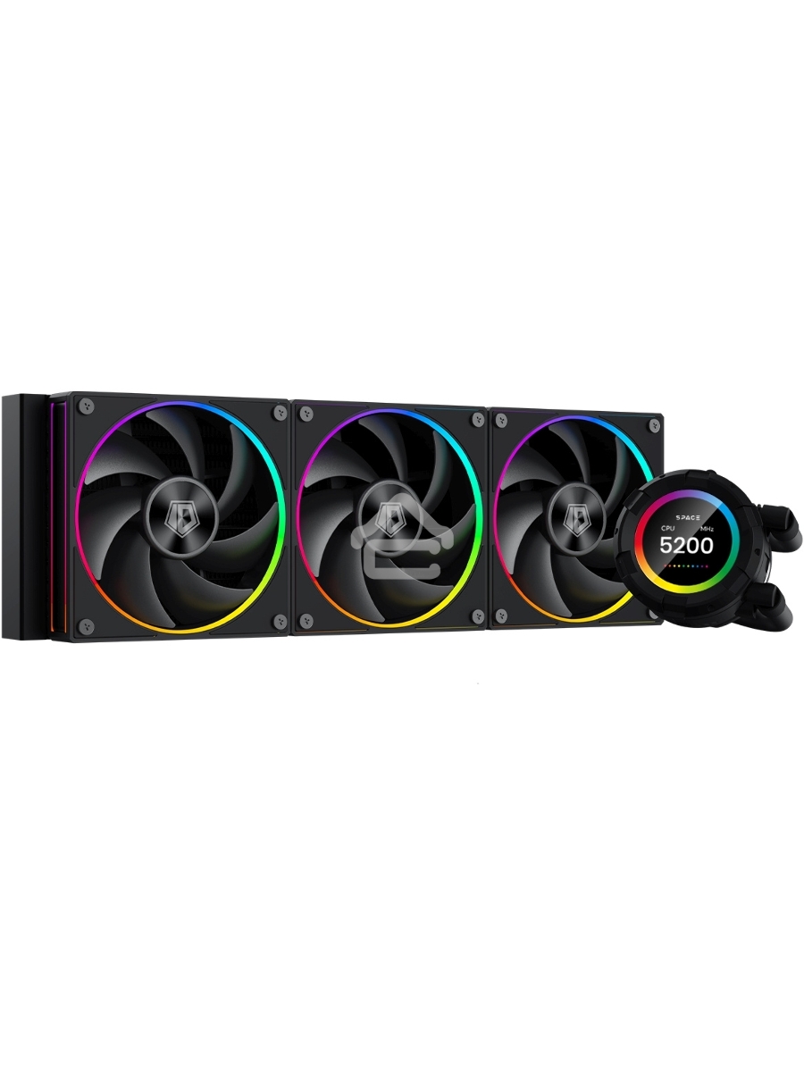 Система водяного охлаждения ID-Cooling SL360 черный 120мм алюминий+медь 2000rpm 30db 4-pin 350W