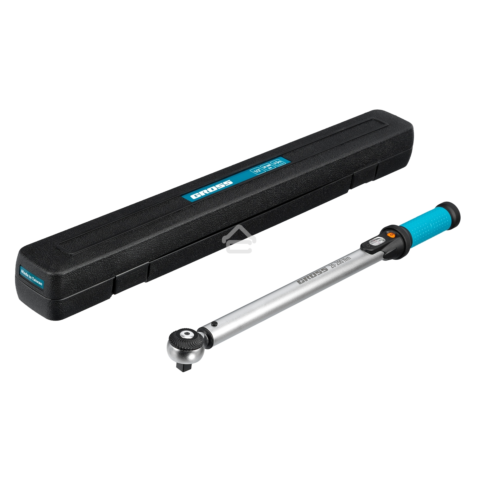 Ключ динамометрический Gross 20-200 Нм, 1/2