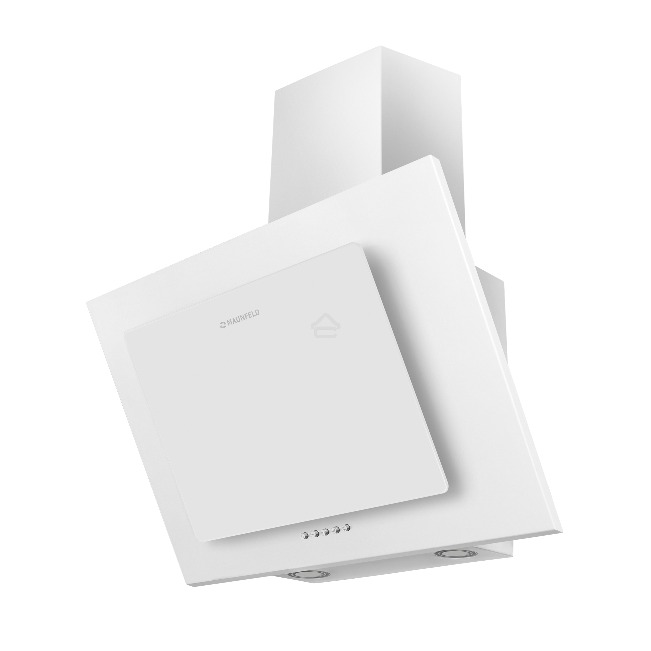 Вытяжка наклонная Maunfeld Tower 60 белый, 60 см, 700 куб. м/ч, 66 дБ