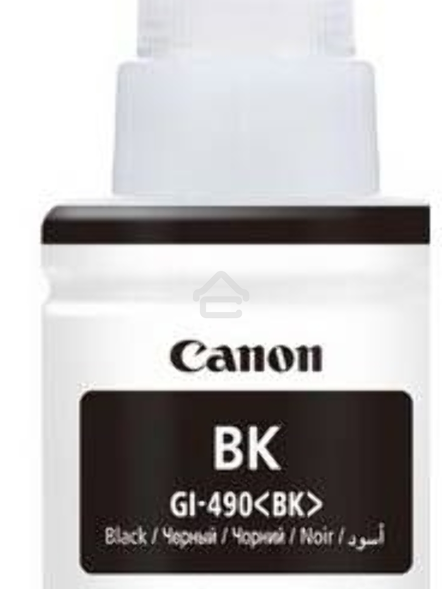 Чернила Canon GI-490BK 0663C001 черный для Canon Pixma G1400/2400/3400 (135мл)