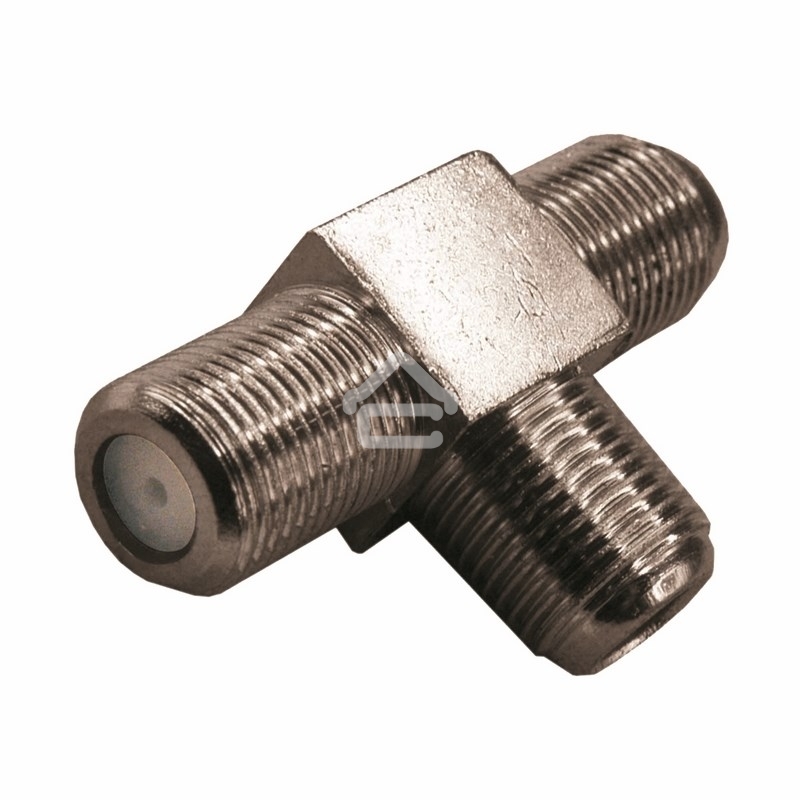 Переход соединитель Proconnect x3 гнезда F (F-тройник)