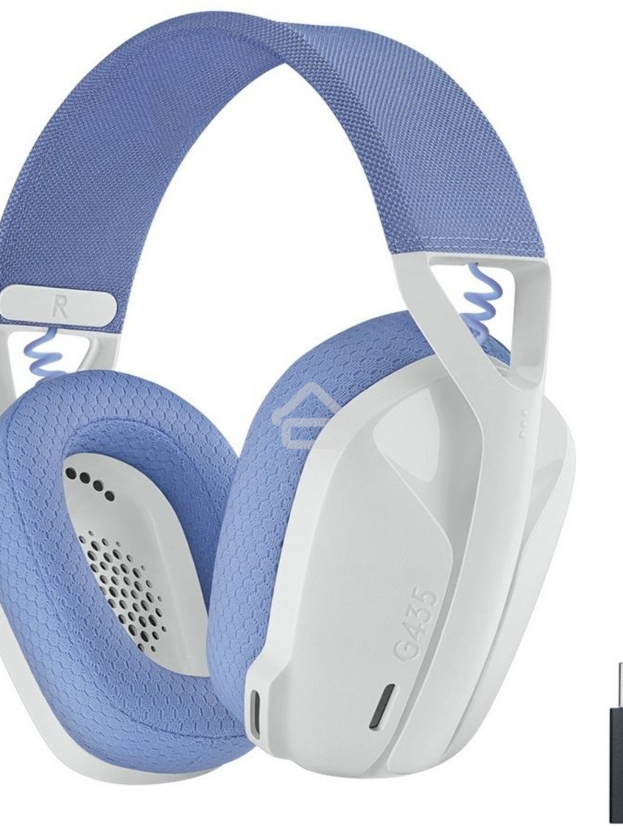 Гарнитура Logitech Headset G435 LIGHTSPEED Wireless Gaming  WHITE - Retail