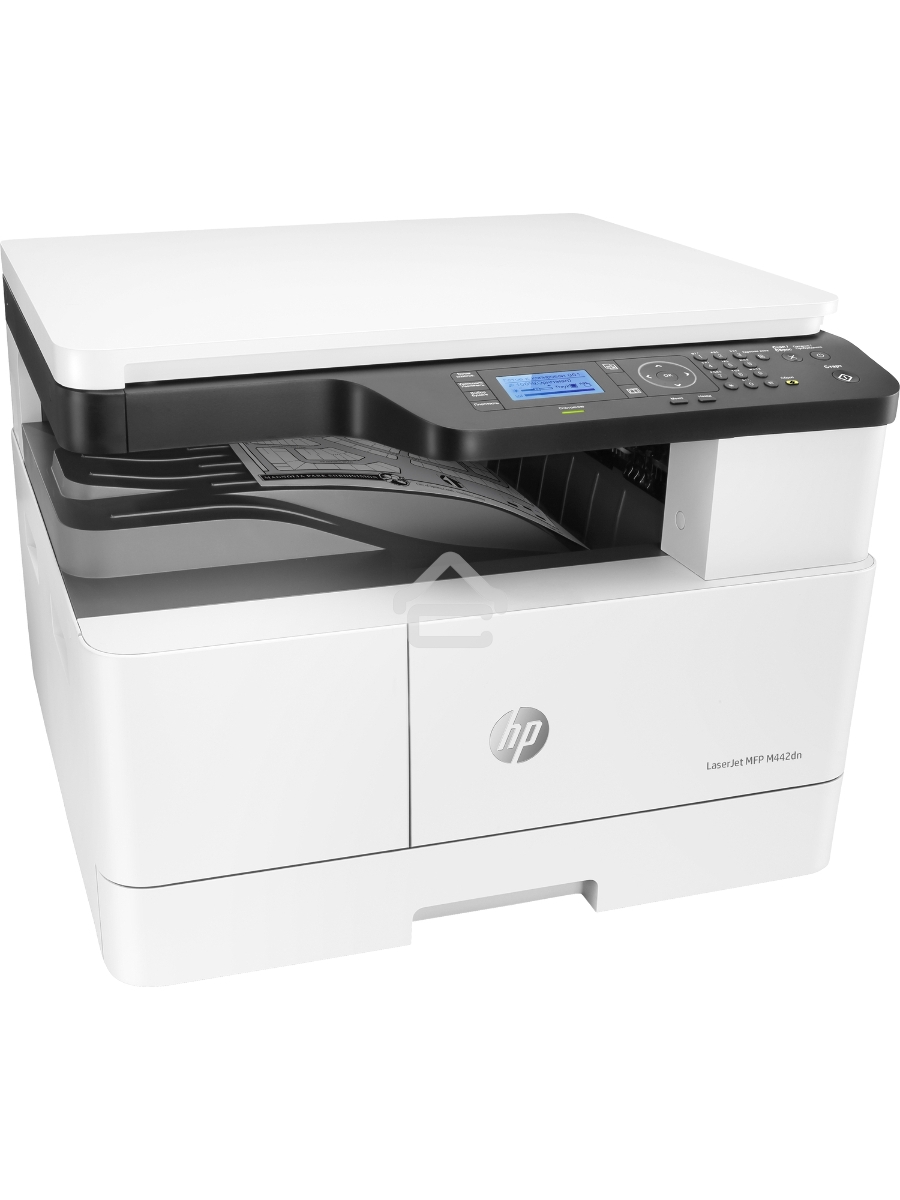 МФУ лазерный HP LaserJet M442dn (8AF71A), A3, ч/б, печ. до 24 стр/мин. (А4) до 13 стр/мин. (А3), 1200 x 1200 dpi (печать) 600x600dpi (скан.), USB, RJ-45
