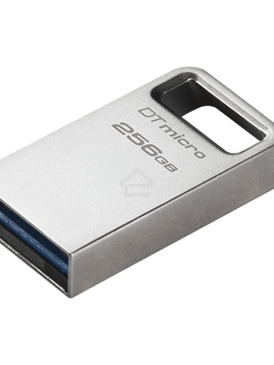 Флеш диск Kingston 256Gb DataTraveler Micro DTMC3G2/256GB USB3.0 серебристый