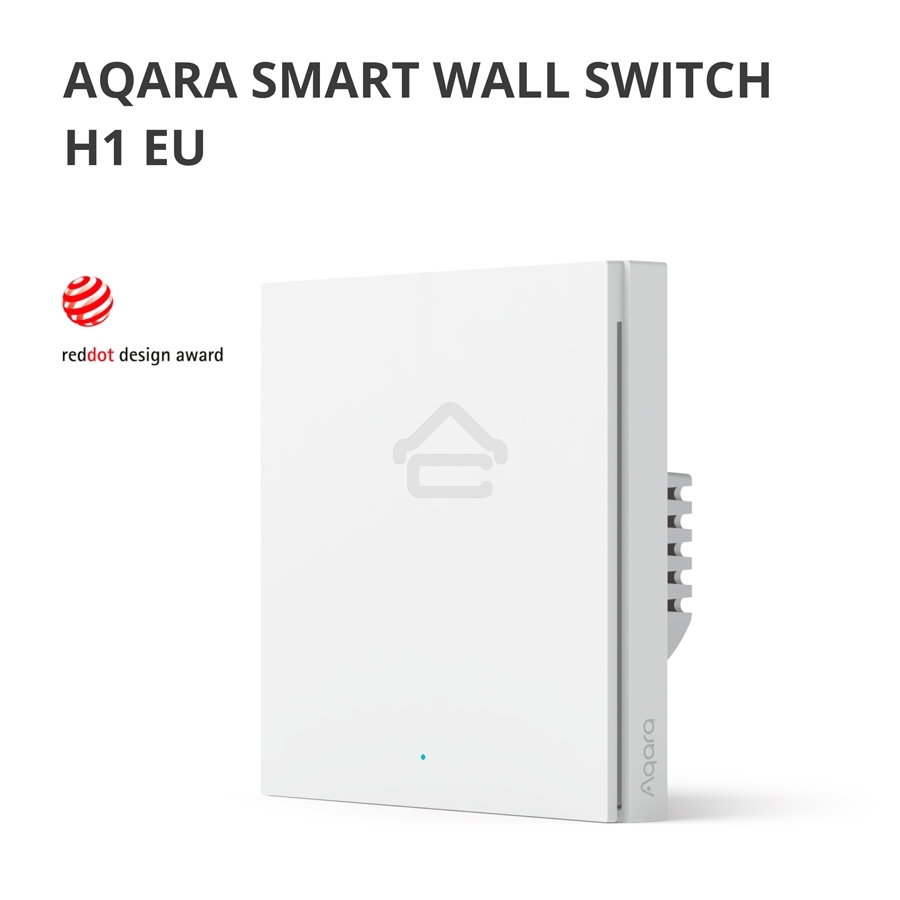 Выключатель умный одноклавишный Aqara Smart Wall Switch H1 (WS-EUK01)