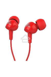 Наушники JBL Гарнитура  C100si  красный
