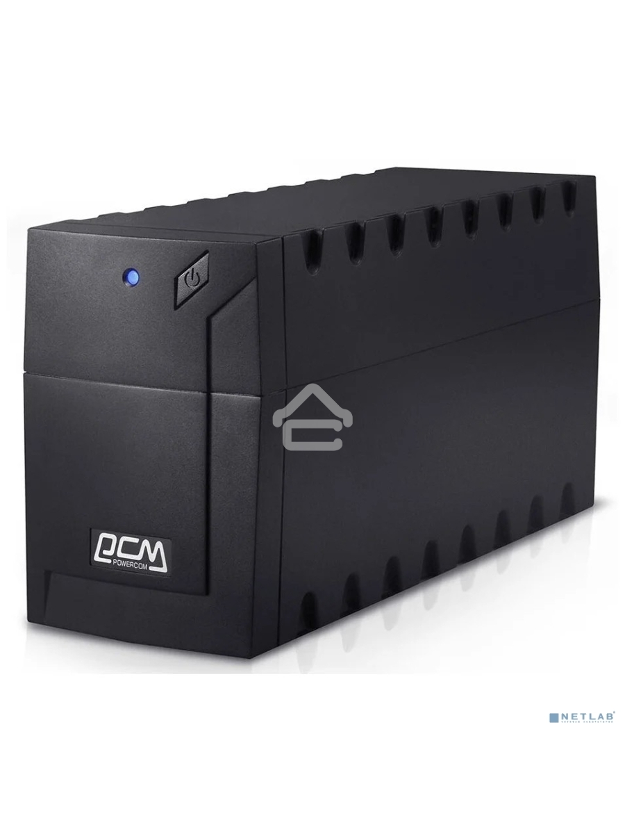 Источник бесперебойного питания Powercom Raptor RPT-1000A 600Вт 1000ВА черный