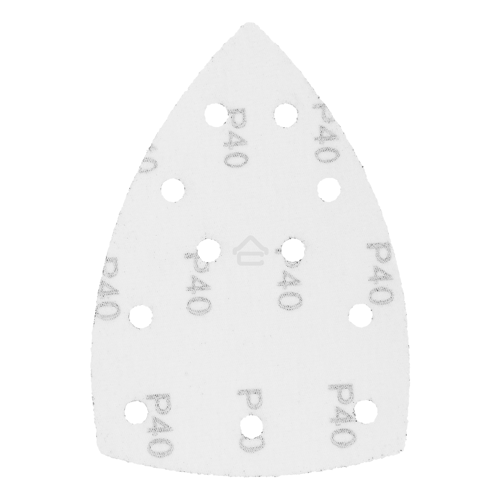 Треугольник абразивный Denzel на ворc. подложке под 