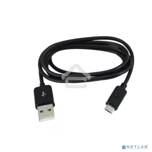 Кабель Rexant USB кабель microUSB длинный штекер 1М черный