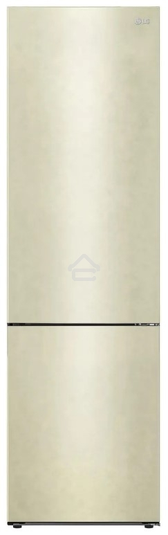 Холодильник LG GA-B509CECL бежевый, двухкамерный, 277/107л, морозилка снизу, No Frost