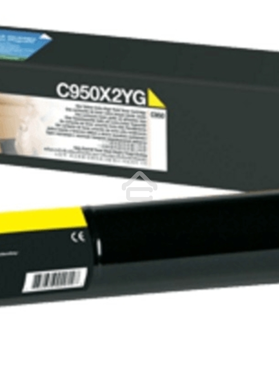 Картридж лазерный Lexmark C950X2YG желтый для C950