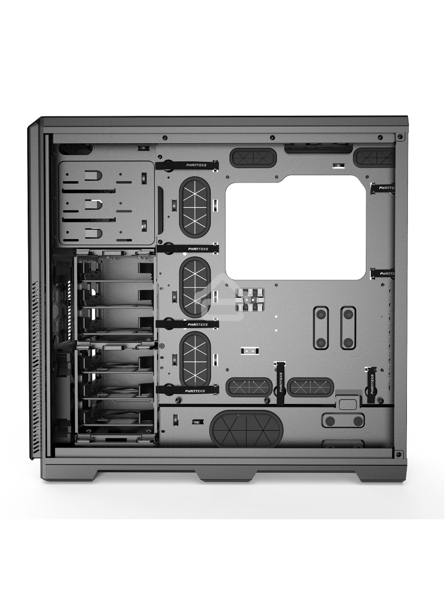 Корпус PHANTEKS Enthoo Pro Tempered Glass, Black, без БП, PWM Hub, Full-Tower