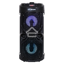 Минисистема Hyundai H-MC150 черный 50Вт/FM/USB/BT/SD/MMC