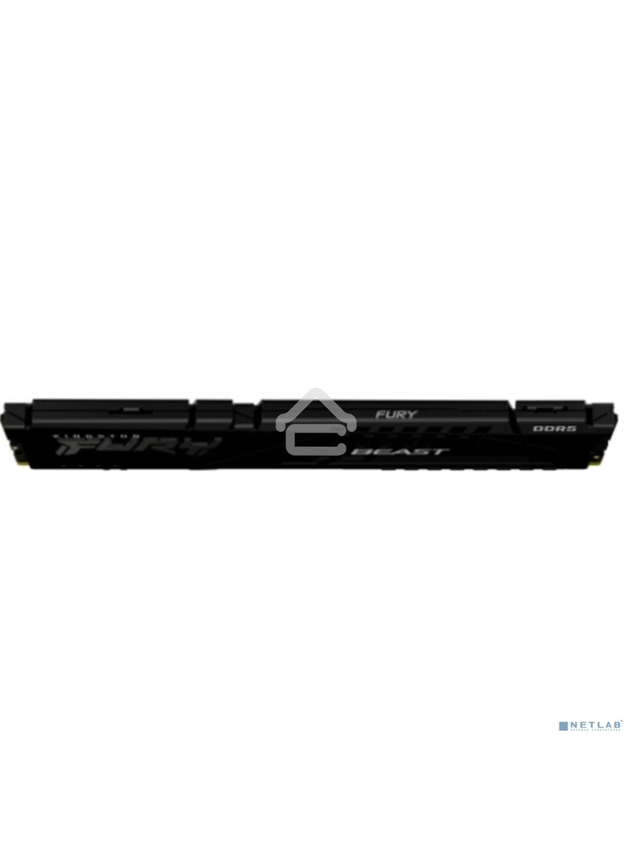 Оперативная память Kingston Fury Beast, DDR5, 8GB (1x8GB), 5600MHz, CL36, DIMM, с радиатором, черный
