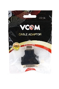 Переходник HDMI/DVI-D 19M/25F  VCOM позолоченные контакты, VAD7819