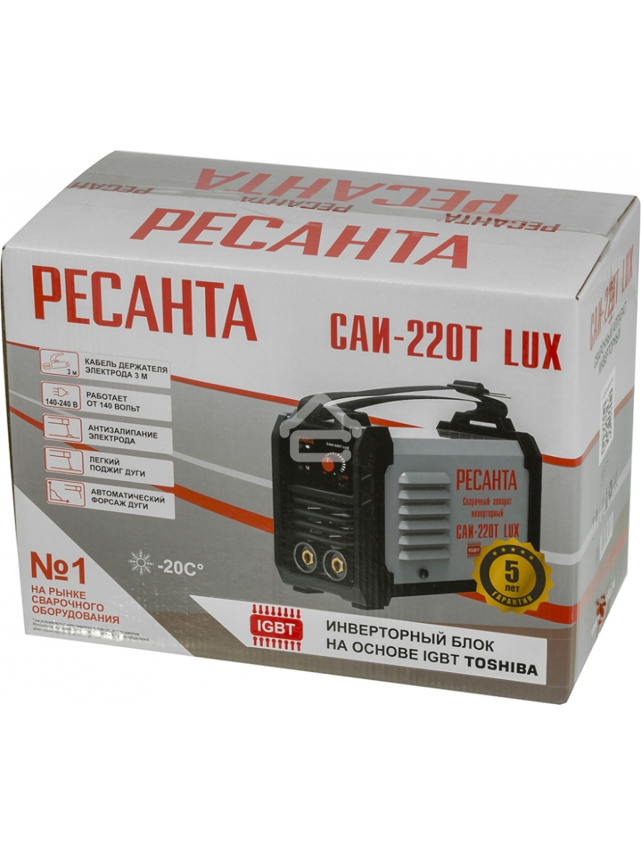 Сварочный аппарат инверторный Ресанта САИ-220ТLUX
