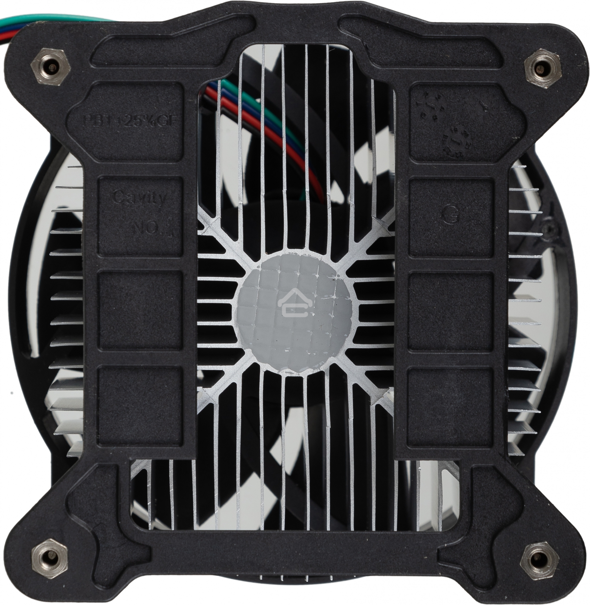 Кулер для процессора DEEPCOOL CK-11508 PWM черный, 92 мм, алюминий, 2200 об/мин, 30.1 дБ, 4 pin, 65 Вт, 70 мм