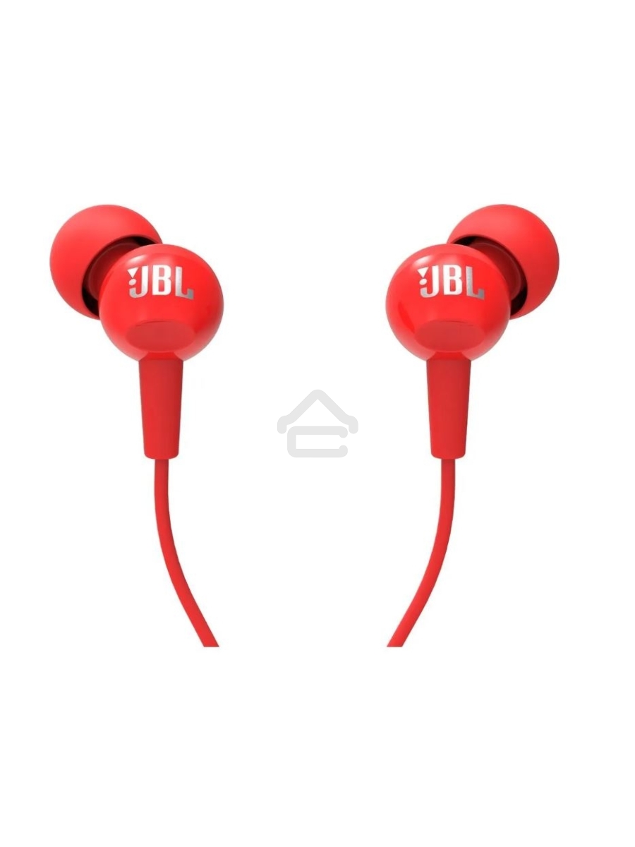Наушники JBL Гарнитура C100si красный
