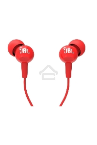 Наушники JBL Гарнитура  C100si  красный