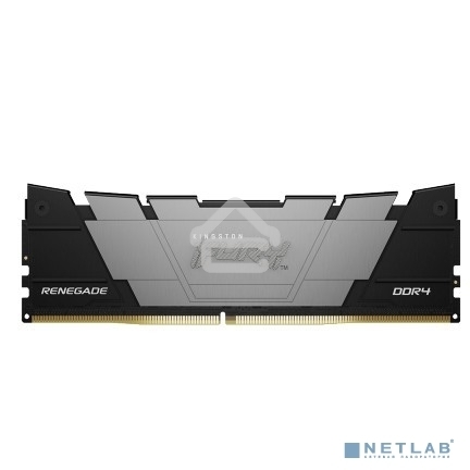 Оперативная память Kingston Fury Renegade, DDR4, 16GB (2x8GB), 3600MHz, CL16, DIMM, с радиаторами, серый/черный