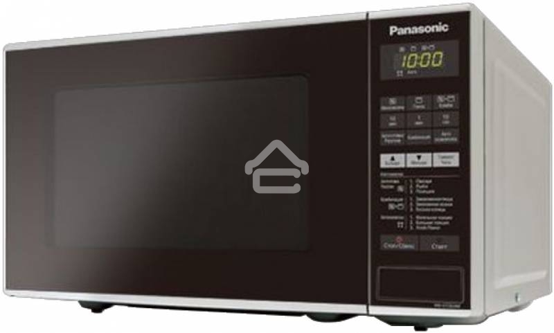 Микроволновая печь Panasonic NN-GT264MZPE серебристый/черный, 20 л, 800 Вт, переключатели - сенсор