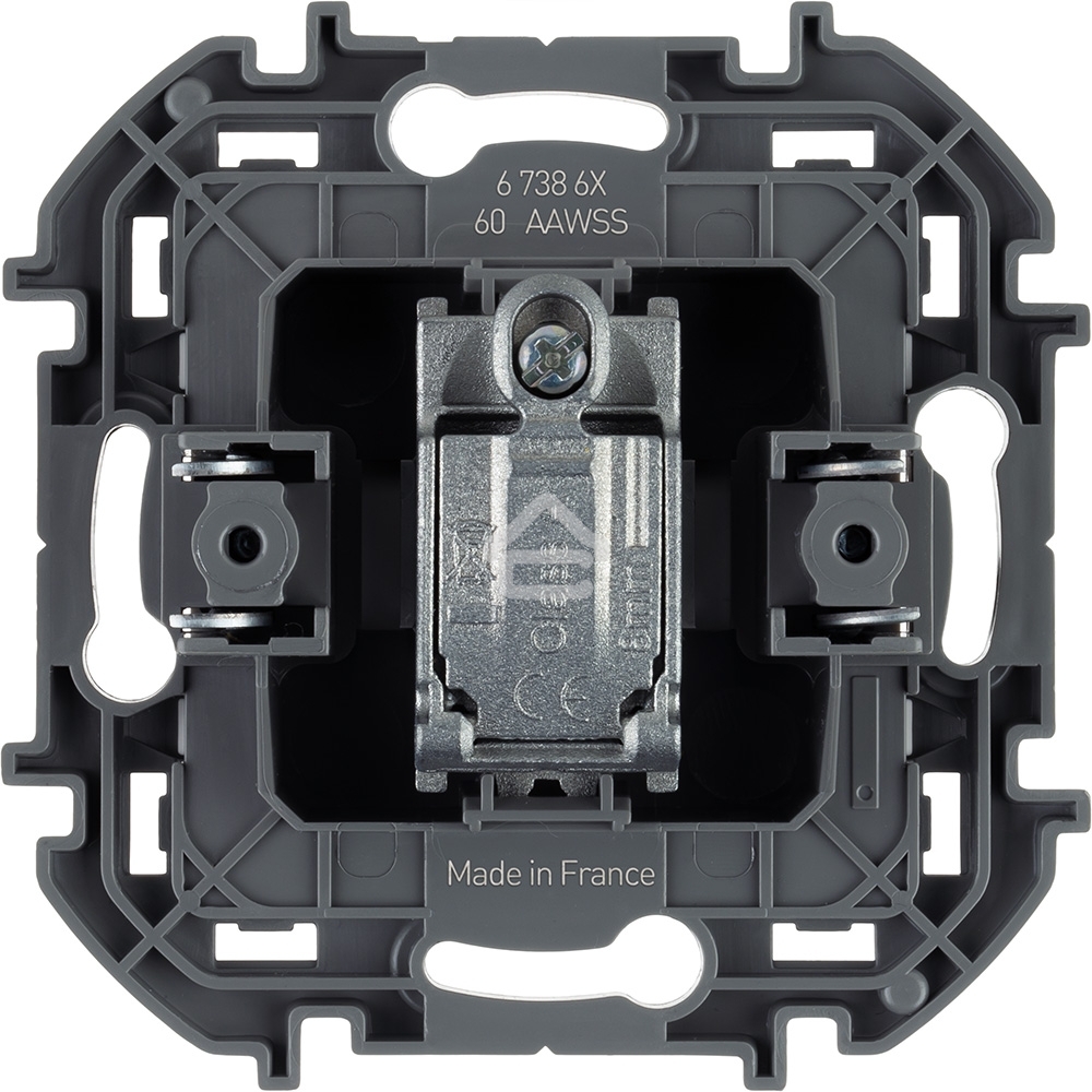 Розетка телевизионная проходная 14 дБ 5-862 мГц слоновая кость