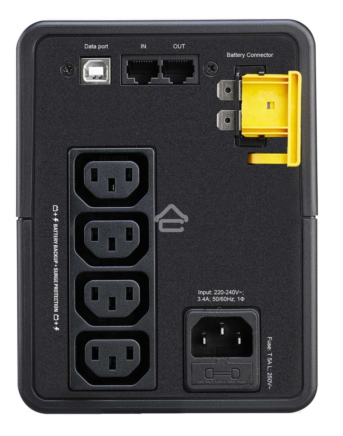 Источник бесперебойного питания APC Back-UPS BX750MI 410Вт 750ВА черный