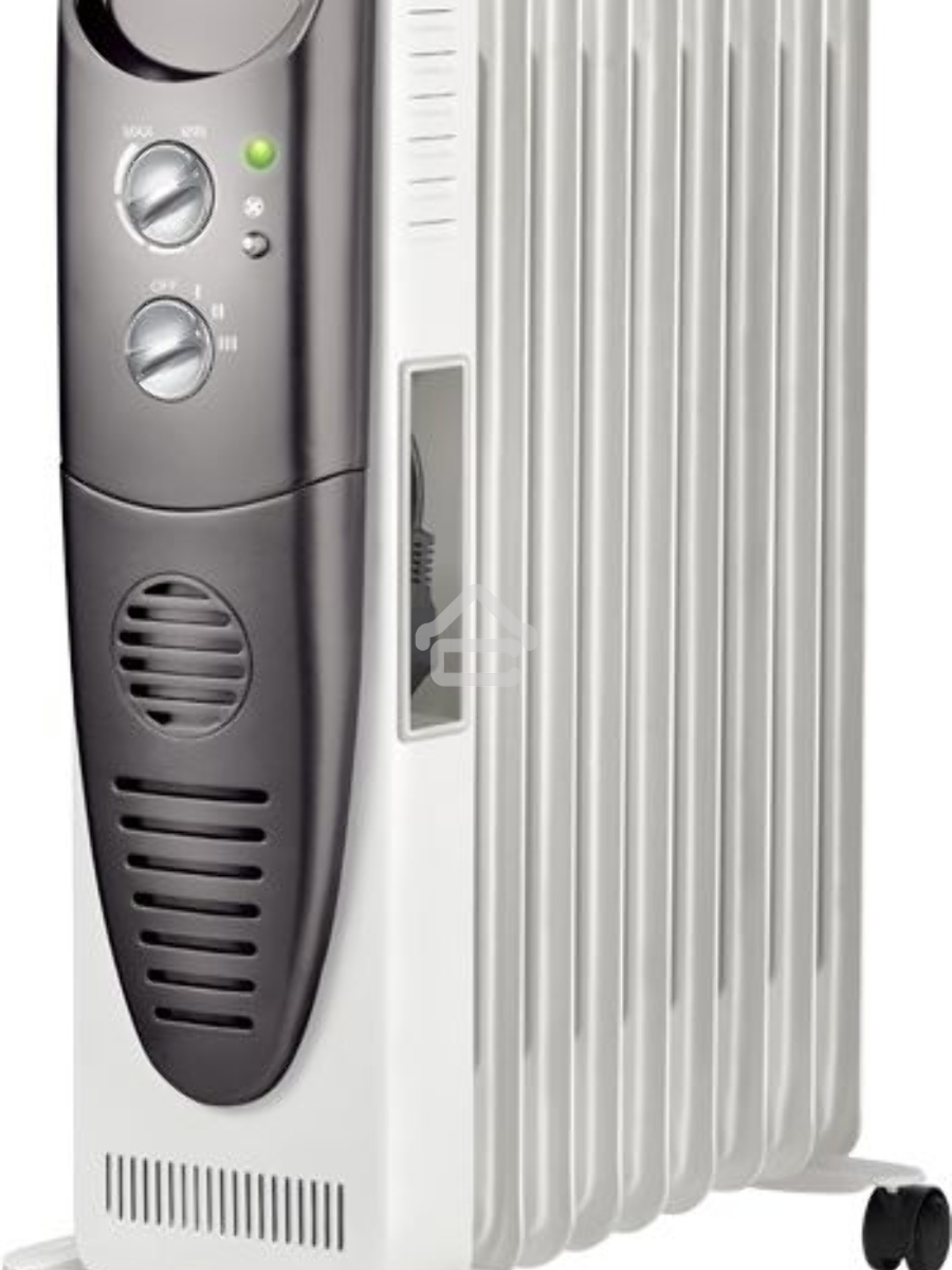 Масляный обогреватель Ballu Turbo BOH/TB- 09FH 2000 (9 секций) белый, 2000 Вт, 28 м2, термостат
