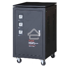 Стабилизатор напряжения Ресанта АСН-60000/3-ЭМ однофазный белый (63/4/10)