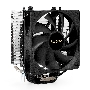 Кулер для процессора ExeGate Dark Magic EE400XL-PWM черный, 120 мм, алюминий/медь, 2400 об/мин, 37 дБ, 4 pin, 140 Вт, 155 мм