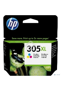 Картридж струйный HP 305XL 3YM63AE многоцветный (200стр.) для HP DJ 2320/2710/2720