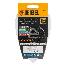 Треугольник абразивный Denzel на ворc. подложке под 