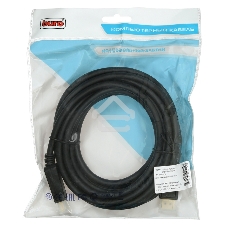 Кабель аудио-видео Buro v 1.2 DisplayPort (m)/DisplayPort (m) 5м. Позолоченные контакты черный