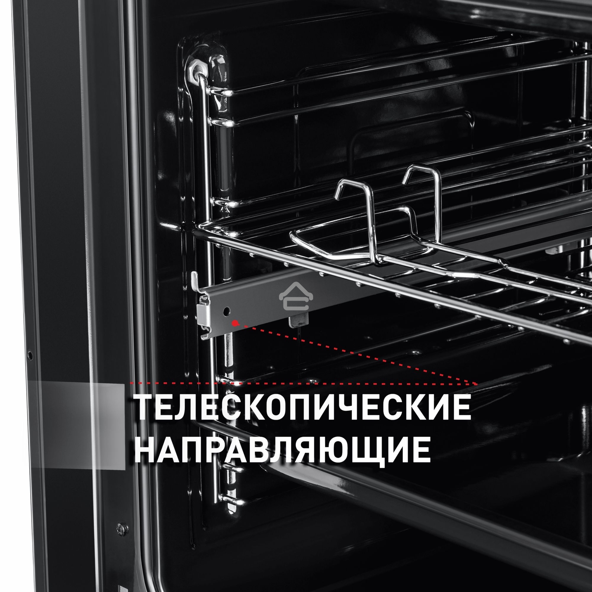 Шкаф духовой электрический Maunfeld EOEFG.566RIB.RT, встраиваемый