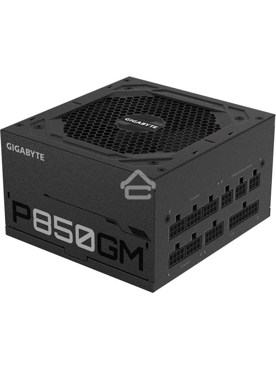 Блок питания Gigabyte GP-P850GM RTL, 850Вт, 80 PLUS Gold, 120мм, модульный, черный