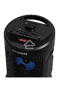 Минисистема Hyundai H-MC150 черный 50Вт/FM/USB/BT/SD/MMC