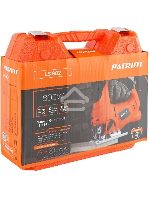 Лобзик PATRIOT LS 902, мощность 800 Вт, макс толщина дерева 100мм