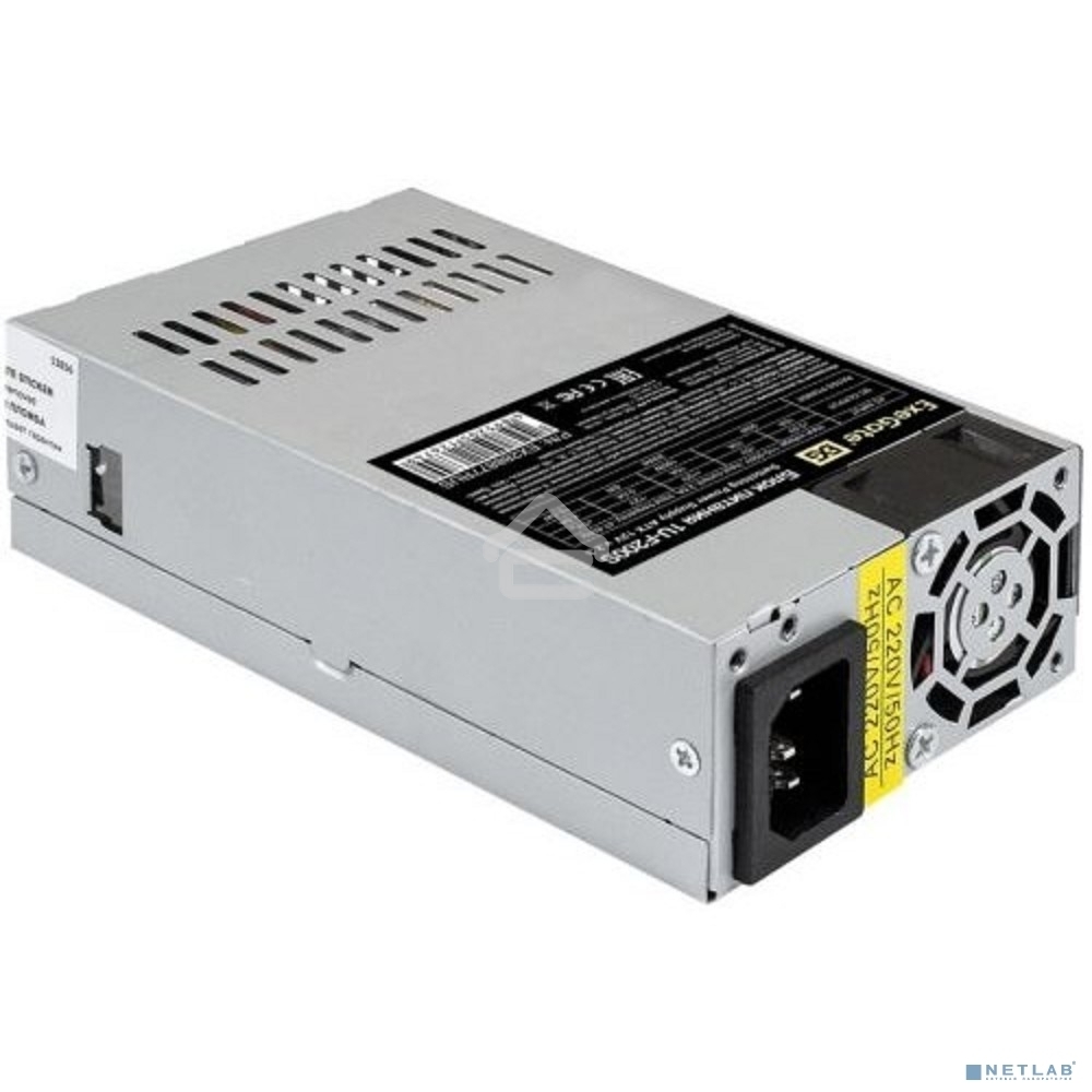 Блок питания ExeGate 1U-F200S (EX288877RUS), 200Вт, 40мм, серый