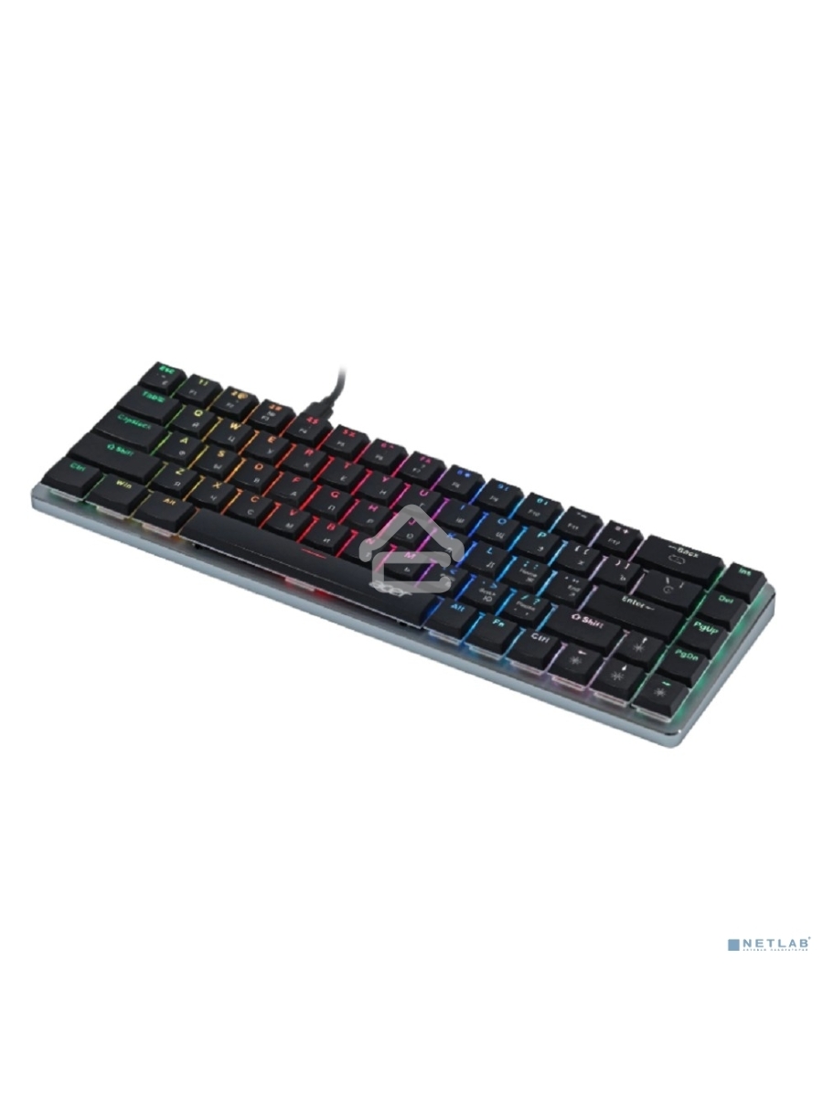 Клавиатура Acer OKW302 (ZL.KBDCC.01C) проводная, USB, серебристый