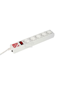 Сетевой фильтр Powercube SPG-B-15-WHITE 5м (5 розеток) белый (коробка)
